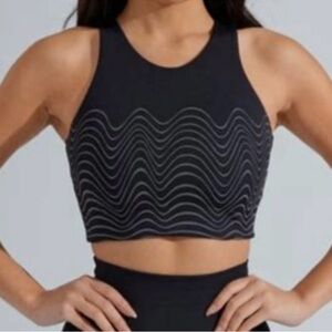 Buffbunny Wonderlust Geo Sports Bra Black Reflective Small